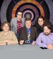 QI. Image shows from L to R: Alan Davies, Sue Perkins, Stephen Fry, Ross Noble, David Mitchell. Copyright: TalkbackThames. QI. Image shows from L to R: Alan Davies, Sue Perkins, Stephen Fry, Ross Noble, David Mitchell. Copyright: TalkbackThames.