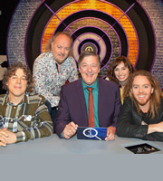 QI. Image shows from L to R: Alan Davies, Bill Bailey, Stephen Fry, Isy Suttie, Tim Minchin. Copyright: TalkbackThames. QI. Image shows from L to R: Alan Davies, Bill Bailey, Stephen Fry, Isy Suttie, Tim Minchin. Copyright: TalkbackThames.