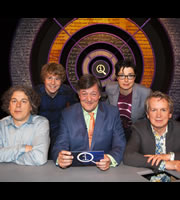QI. Image shows from L to R: Alan Davies, Josh Widdicombe, Stephen Fry, Sue Perkins, Frank Skinner. Copyright: TalkbackThames. QI. Image shows from L to R: Alan Davies, Josh Widdicombe, Stephen Fry, Sue Perkins, Frank Skinner. Copyright: TalkbackThames.