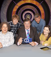 QI. Image shows from L to R: Alan Davies, Josh Widdicombe, Stephen Fry, Tony Hawks, Aisling Bea. Copyright: TalkbackThames. QI. Image shows from L to R: Alan Davies, Josh Widdicombe, Stephen Fry, Tony Hawks, Aisling Bea. Copyright: TalkbackThames.