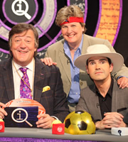 QI. Image shows from L to R: Stephen Fry, Sandi Toksvig, Jimmy Carr. Copyright: TalkbackThames. QI. Image shows from L to R: Stephen Fry, Sandi Toksvig, Jimmy Carr. Copyright: TalkbackThames.