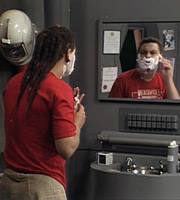 Red Dwarf. Lister (Craig Charles). Copyright: Grant Naylor Productions / BBC. Red Dwarf. Lister (Craig Charles). Copyright: Grant Naylor Productions / BBC.
