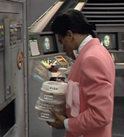 Red Dwarf. Cat (Danny John-Jules). Copyright: Grant Naylor Productions / BBC. Red Dwarf. Cat (Danny John-Jules). Copyright: Grant Naylor Productions / BBC.