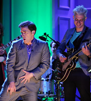 The Rob Brydon Show. Image shows from L to R: Rob Brydon, Mark Ronson. Copyright: Arbie. The Rob Brydon Show. Image shows from L to R: Rob Brydon, Mark Ronson. Copyright: Arbie.