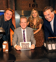Room 101. Image shows from L to R: Phil Tufnell, Frank Skinner, Victoria Coren Mitchell, Terry Wogan. Copyright: Hat Trick Productions. Room 101. Image shows from L to R: Phil Tufnell, Frank Skinner, Victoria Coren Mitchell, Terry Wogan. Copyright: Hat Trick Productions.