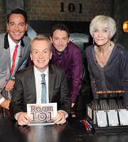 Room 101. Image shows from L to R: Craig Revel Horwood, Frank Skinner, Jon Richardson, Sheila Hancock. Copyright: Hat Trick Productions. Room 101. Image shows from L to R: Craig Revel Horwood, Frank Skinner, Jon Richardson, Sheila Hancock. Copyright: Hat Trick Productions.