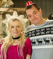 The Royle Family. Image shows from L to R: Denise Royle / Best (Caroline Aherne), Dave Best (Craig Cash). Copyright: Granada Productions / Jellylegs. The Royle Family. Image shows from L to R: Denise Royle / Best (Caroline Aherne), Dave Best (Craig Cash). Copyright: Granada Productions / Jellylegs.