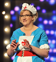 The Sarah Millican Television Programme. Sarah Millican. Copyright: So Television / Chopsy Productions. The Sarah Millican Television Programme. Sarah Millican. Copyright: So Television / Chopsy Productions.