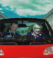 The Sarah Millican Television Programme. Image shows from L to R: Quentin Willson, Sarah Millican. Copyright: So Television / Chopsy Productions. The Sarah Millican Television Programme. Image shows from L to R: Quentin Willson, Sarah Millican. Copyright: So Television / Chopsy Productions.