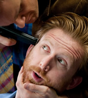 Spy. Image shows from L to R: Tim (Darren Boyd), Philip (Tom Goodman-Hill). Copyright: Hat Trick Productions. Spy. Image shows from L to R: Tim (Darren Boyd), Philip (Tom Goodman-Hill). Copyright: Hat Trick Productions.