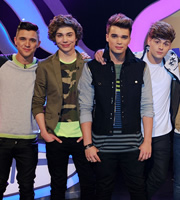 Sweat The Small Stuff. Image shows from L to R: Josh Cuthbert, George Shelley, JJ Hamblett, Jaymi Hensley. Copyright: Talkback. Sweat The Small Stuff. Image shows from L to R: Josh Cuthbert, George Shelley, JJ Hamblett, Jaymi Hensley. Copyright: Talkback.