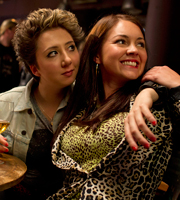 Switch. Image shows from L to R: Lucy (Rosamund Hanson), Stella (Lacey Turner). Copyright: Touchpaper Television. Switch. Image shows from L to R: Lucy (Rosamund Hanson), Stella (Lacey Turner). Copyright: Touchpaper Television.