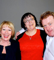 Swots. Image shows from L to R: Barbara Rafferty, Elaine Mackenzie Ellis, Raymond Mearns. Copyright: BBC. Swots. Image shows from L to R: Barbara Rafferty, Elaine Mackenzie Ellis, Raymond Mearns. Copyright: BBC.
