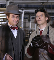 That Mitchell And Webb Look. Image shows from L to R: David Mitchell, Robert Webb. Copyright: BBC. That Mitchell And Webb Look. Image shows from L to R: David Mitchell, Robert Webb. Copyright: BBC.
