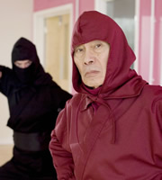 The Wrong Door. Ninja Master (Burt Kwouk). Copyright: BBC. The Wrong Door. Ninja Master (Burt Kwouk). Copyright: BBC.