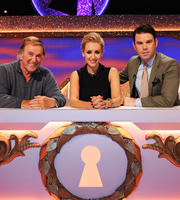 Through The Keyhole. Image shows from L to R: Terry Wogan, Catherine Tyldesley, Dave Berry. Copyright: Talkback. Through The Keyhole. Image shows from L to R: Terry Wogan, Catherine Tyldesley, Dave Berry. Copyright: Talkback.