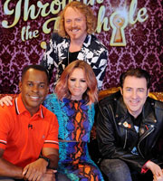 Through The Keyhole. Image shows from L to R: Andi Peters, Leigh Francis, Kimberley Walsh, Jonathan Ross. Copyright: Talkback. Through The Keyhole. Image shows from L to R: Andi Peters, Leigh Francis, Kimberley Walsh, Jonathan Ross. Copyright: Talkback.