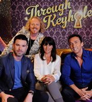 Through The Keyhole. Image shows from L to R: Dave Berry, Leigh Francis, Davina McCall, Bruno Tonioli. Copyright: Talkback. Through The Keyhole. Image shows from L to R: Dave Berry, Leigh Francis, Davina McCall, Bruno Tonioli. Copyright: Talkback.