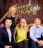 Through The Keyhole. Image shows from L to R: Dave Berry, Leigh Francis, Ashley Roberts, Michael Buerk. Copyright: Talkback. Through The Keyhole. Image shows from L to R: Dave Berry, Leigh Francis, Ashley Roberts, Michael Buerk. Copyright: Talkback.