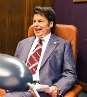 Top Coppers. Mayor Grady (Rich Fulcher). Copyright: Roughcut Television. Top Coppers. Mayor Grady (Rich Fulcher). Copyright: Roughcut Television.