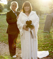 The Vicar Of Dibley. Image shows from L to R: Alice Tinker (Emma Chambers), Geraldine Grainger (Dawn French). Copyright: Tiger Aspect Productions. The Vicar Of Dibley. Image shows from L to R: Alice Tinker (Emma Chambers), Geraldine Grainger (Dawn French). Copyright: Tiger Aspect Productions.