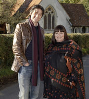 The Vicar Of Dibley. Image shows from L to R: Harry Kennedy (Richard Armitage), Geraldine Grainger (Dawn French). Copyright: Tiger Aspect Productions. The Vicar Of Dibley. Image shows from L to R: Harry Kennedy (Richard Armitage), Geraldine Grainger (Dawn French). Copyright: Tiger Aspect Productions.