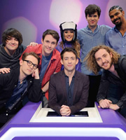 Virtually Famous. Image shows from L to R: Dean Dobbs, Jack Howard, Chris Stark, Charlotte Crosby, Kevin McHale, Ivo Graham, Seann Walsh, David Haye. Copyright: Talkback / Hungry Bear Media. Virtually Famous. Image shows from L to R: Dean Dobbs, Jack Howard, Chris Stark, Charlotte Crosby, Kevin McHale, Ivo Graham, Seann Walsh, David Haye. Copyright: Talkback / Hungry Bear Media.