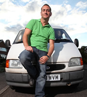 White Van Man. Ollie (Will Mellor). Copyright: ITV Studios. White Van Man. Ollie (Will Mellor). Copyright: ITV Studios.