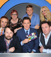Would I Lie To You?. Image shows from L to R: Paul Foot, David Mitchell, Jo Brand, Rob Brydon, Ray Mears, Roisin Conaty, Lee Mack. Copyright: Zeppotron. Would I Lie To You?. Image shows from L to R: Paul Foot, David Mitchell, Jo Brand, Rob Brydon, Ray Mears, Roisin Conaty, Lee Mack. Copyright: Zeppotron.