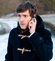 The Wrong Mans. Sam (Mathew Baynton). Copyright: BBC / Hulu. The Wrong Mans. Sam (Mathew Baynton). Copyright: BBC / Hulu.