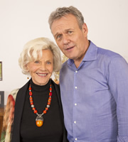 You, Me & Them. Image shows from L to R: Rose Walker (Honor Blackman), Ed Walker (Anthony Head). Copyright: Hat Trick Productions. You, Me & Them. Image shows from L to R: Rose Walker (Honor Blackman), Ed Walker (Anthony Head). Copyright: Hat Trick Productions.