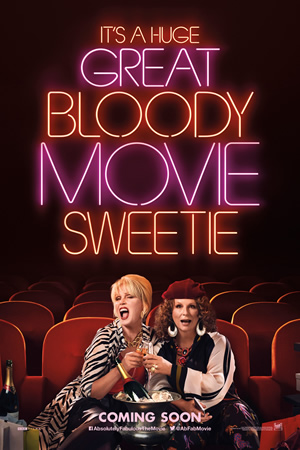 Absolutely Fabulous: The Movie. Image shows from L to R: Patsy (Joanna Lumley), Edina (Jennifer Saunders). Copyright: BBC Films / 20th Century Fox Home Entertainment. Absolutely Fabulous: The Movie. Image shows from L to R: Patsy (Joanna Lumley), Edina (Jennifer Saunders). Copyright: BBC Films / 20th Century Fox Home Entertainment.