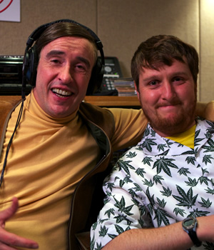 Mid Morning Matters With Alan Partridge. Image shows from L to R: Alan Partridge (Steve Coogan), Sidekick Simon (Tim Key). Copyright: Baby Cow Productions. Mid Morning Matters With Alan Partridge. Image shows from L to R: Alan Partridge (Steve Coogan), Sidekick Simon (Tim Key). Copyright: Baby Cow Productions.