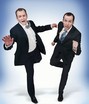 The Armstrong & Miller Show. Image shows from L to R: Alexander Armstrong, Ben Miller. Copyright: Hat Trick Productions / Toff Media. The Armstrong & Miller Show. Image shows from L to R: Alexander Armstrong, Ben Miller. Copyright: Hat Trick Productions / Toff Media.