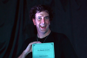 The Barry Awards (UK) 2014. Will Franken. The Barry Awards (UK) 2014. Will Franken.
