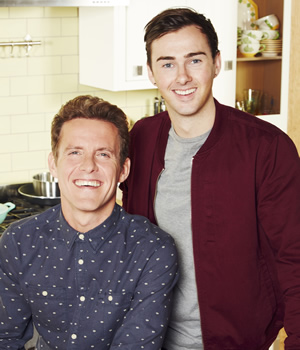 Birds Of A Feather. Image shows from L to R: Garth Stubbs (Samuel James), Travis Stubbs (Charlie Quirke). Copyright: Alomo Productions / Retort. Birds Of A Feather. Image shows from L to R: Garth Stubbs (Samuel James), Travis Stubbs (Charlie Quirke). Copyright: Alomo Productions / Retort.