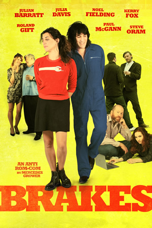 Brakes. Image shows from L to R: Livy (Julia Davis), Alan (Peter Wight), Layla (Mercedes Grower), Daniel (Noel Fielding), John (Steve Oram), Elliott (Julian Barratt). Brakes. Image shows from L to R: Livy (Julia Davis), Alan (Peter Wight), Layla (Mercedes Grower), Daniel (Noel Fielding), John (Steve Oram), Elliott (Julian Barratt).