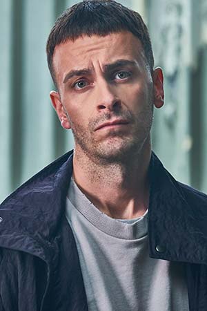 Brassic. Vinnie (Joe Gilgun). Copyright: Calamity Films. Brassic. Vinnie (Joe Gilgun). Copyright: Calamity Films.