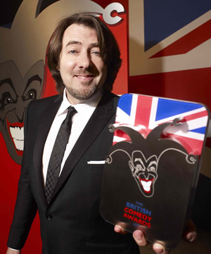 The British Comedy Awards. Jonathan Ross. Copyright: Unique Productions / CPL Productions. The British Comedy Awards. Jonathan Ross. Copyright: Unique Productions / CPL Productions.