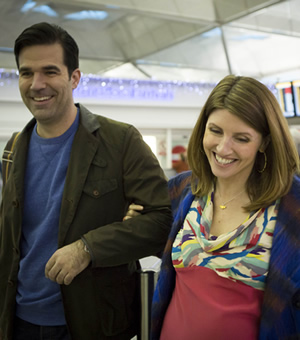 Catastrophe. Image shows from L to R: Rob (Rob Delaney), Sharon (Sharon Horgan). Copyright: Avalon Television. Catastrophe. Image shows from L to R: Rob (Rob Delaney), Sharon (Sharon Horgan). Copyright: Avalon Television.