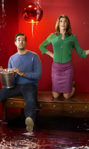 Catastrophe. Image shows from L to R: Rob (Rob Delaney), Sharon (Sharon Horgan). Copyright: Avalon Television. Catastrophe. Image shows from L to R: Rob (Rob Delaney), Sharon (Sharon Horgan). Copyright: Avalon Television.