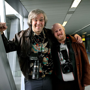 Buster and Mickey. Image shows from L to R: David Walliams, Matt Lucas. Copyright: Little Britain Productions / BBC. Buster and Mickey. Image shows from L to R: David Walliams, Matt Lucas. Copyright: Little Britain Productions / BBC.