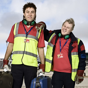 Terry and John. Image shows from L to R: David Walliams, Matt Lucas. Copyright: Little Britain Productions / BBC. Terry and John. Image shows from L to R: David Walliams, Matt Lucas. Copyright: Little Britain Productions / BBC.