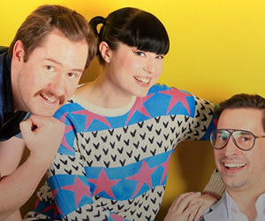 CTRL Freaks. Image shows from L to R: Dave Gibson, Bec Hill, Jacob Edwards. Copyright: Nerd TV. CTRL Freaks. Image shows from L to R: Dave Gibson, Bec Hill, Jacob Edwards. Copyright: Nerd TV.