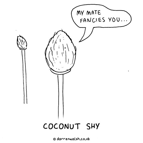 Coconut Shy. Coconut Shy.