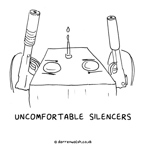 Uncomfortabl Silencers. Uncomfortabl Silencers.