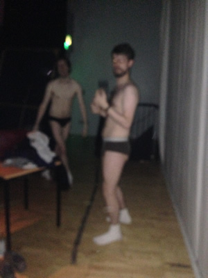 Gein's Family Giftshop - The boys in just their pants!. Gein's Family Giftshop - The boys in just their pants!.