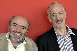 Image shows from L to R: Andy Hamilton, Guy Jenkin. Image shows from L to R: Andy Hamilton, Guy Jenkin.