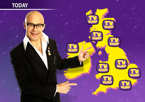Harry Hill's TV Burp. Harry Hill. Copyright: Avalon Television. Harry Hill's TV Burp. Harry Hill. Copyright: Avalon Television.