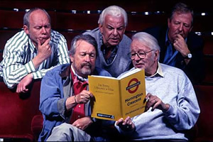 I'm Sorry I Haven't A Clue. Image shows from L to R: Graeme Garden, William Rushton, Barry Cryer, Humphrey Lyttelton, Tim Brooke-Taylor. Copyright: BBC. I'm Sorry I Haven't A Clue. Image shows from L to R: Graeme Garden, William Rushton, Barry Cryer, Humphrey Lyttelton, Tim Brooke-Taylor. Copyright: BBC.